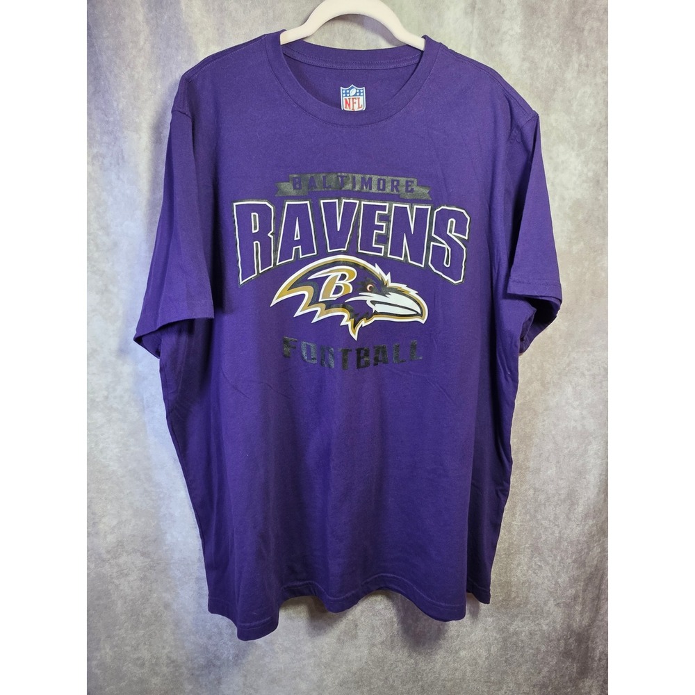 Baltimore Ravens NFL Football‎ T Shirt Purple 3XL 2021 Schedule Men's